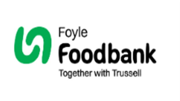 Foyle Food Bank with Gree swirl 